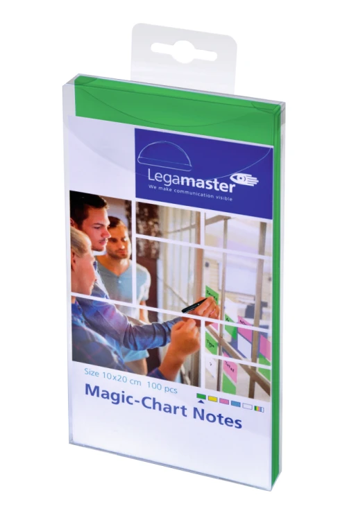 KARTECZKI MAGIC CHART ZIELONE 100 ARK. 10x20cm LEGAMASTER – zdjęcie 5