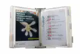 ANTYBAKTERYJNY NABIURKOWY SYSTEM PREZENTACYJNY STERIFOLD A4 +10 PANELI PREZENTACYJNYCH BIAŁYCH DJOIS x TARIFOLD – zdjęcie 3
