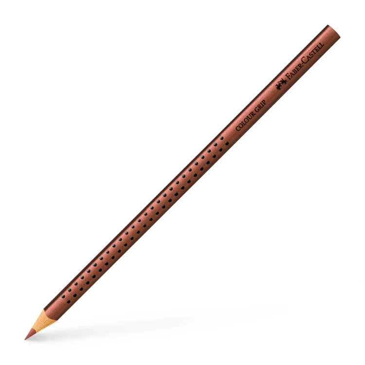Kredka grip metallic miedziana Faber-Castell – zdjęcie 2