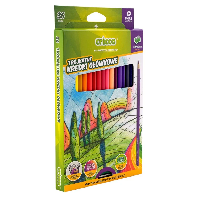 Display Cricco na ladę kredki XXL 60 elementów – zdjęcie 5