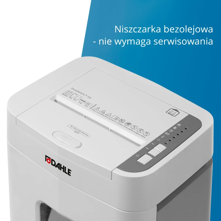 Niszczarka Dahle shredmatic 150 – zdjęcie 4