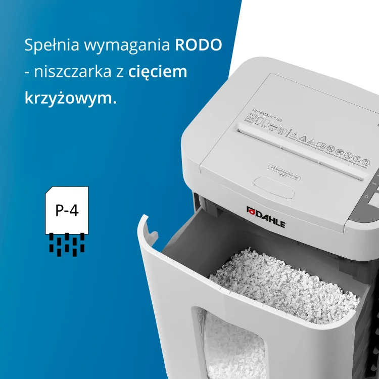 Niszczarka Dahle shredmatic 150 – zdjęcie 5
