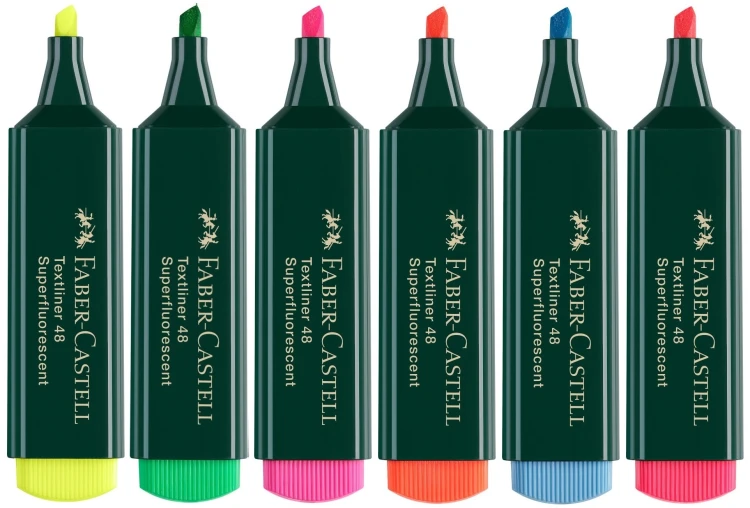 Zakreślacz 48 display fantazyjny na ladę X60 szt. mix kol. Faber-Castell – zdjęcie 2