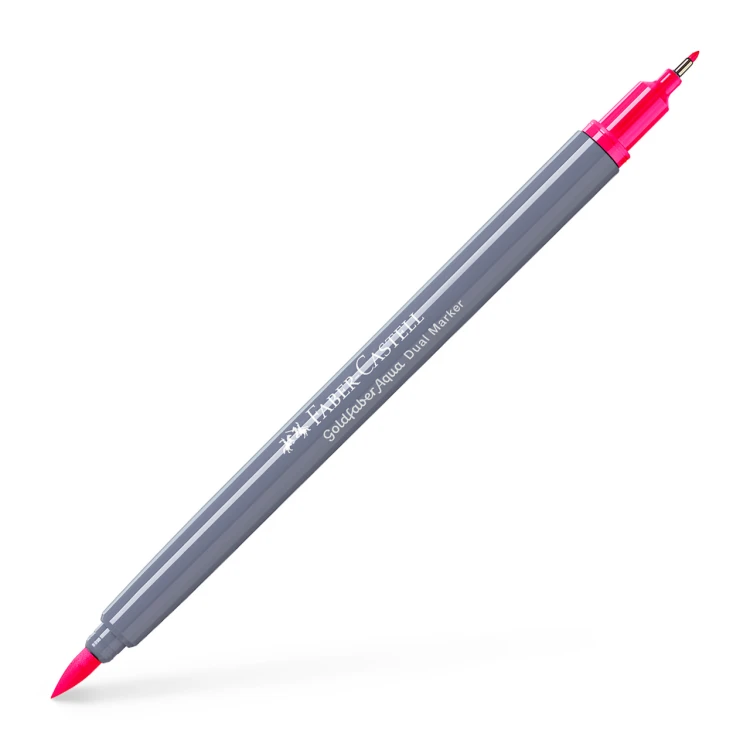 Pisak akwarelowy goldfaber aqua dwustronny kol. 229 Faber-Castell – zdjęcie 3