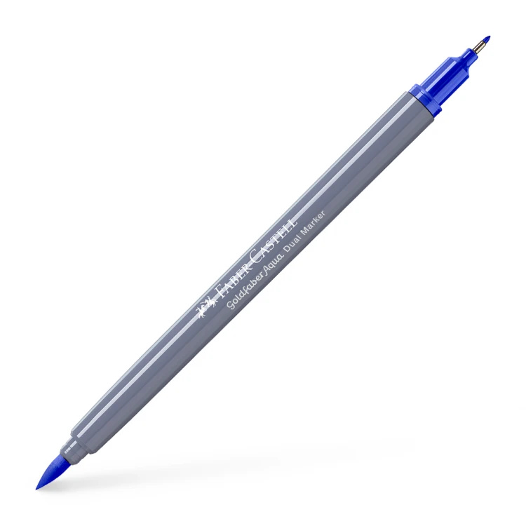 Pisak akwarelowy goldfaber aqua dwustronny kol. 248 Faber-Castell – zdjęcie 3