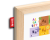 Tablica edukacyjna MemoBe, WHITEBOARDGAME: Alphabet adventure!, nadruk ALFABET, wersja PL, rama drewniana, 200x100 cm – zdjęcie 4