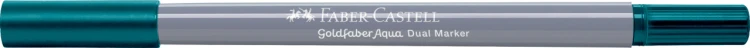 Pisak akwarelowy goldfaber aqua dwustronny kol. 158 Faber-Castell – zdjęcie 2