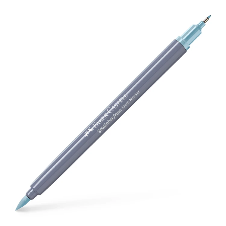 Pisak akwarelowy goldfaber aqua dwustronny kol. 164 Faber-Castell – zdjęcie 3