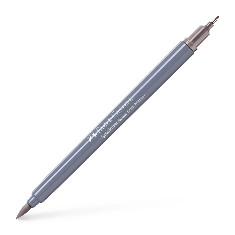 Pisak akwarelowy goldfaber aqua dwustronny kol. 272 Faber-Castell – zdjęcie 3