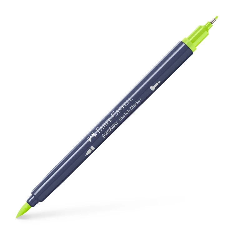 Pisak goldfaber sketch dwustronny, kolor 207 Faber-Castell – zdjęcie 4