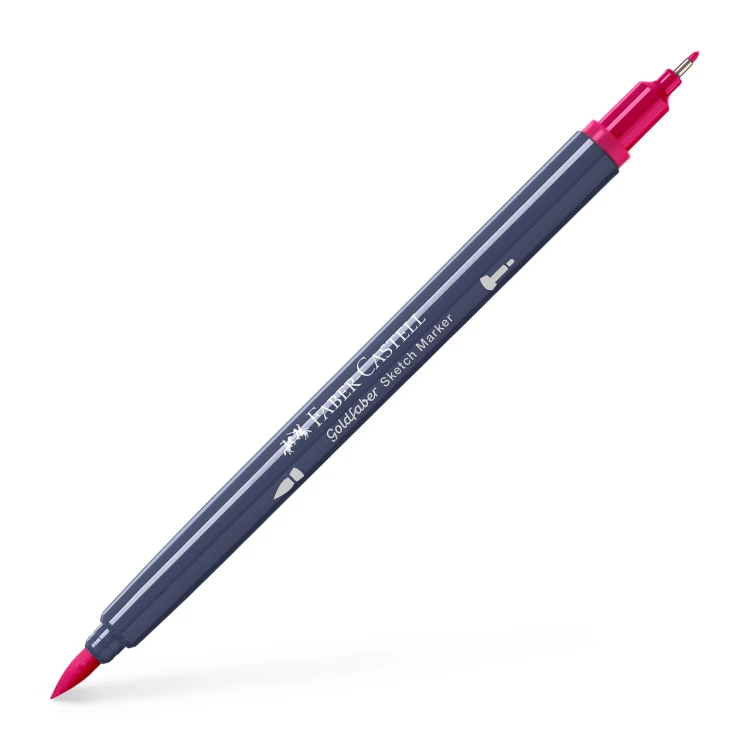 Pisak goldfaber sketch dwustronny, kolor 127 Faber-Castell – zdjęcie 4