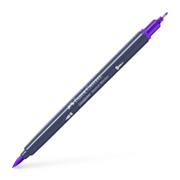 Pisak goldfaber sketch dwustronny, kolor 136 Faber-Castell – zdjęcie 4