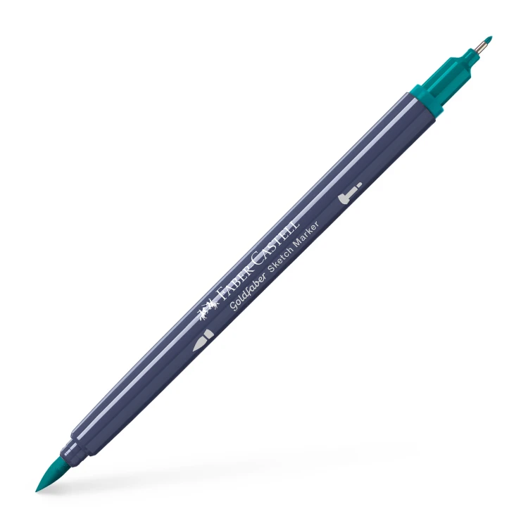Pisak goldfaber sketch dwustronny, kolor 313 Faber-Castell – zdjęcie 4