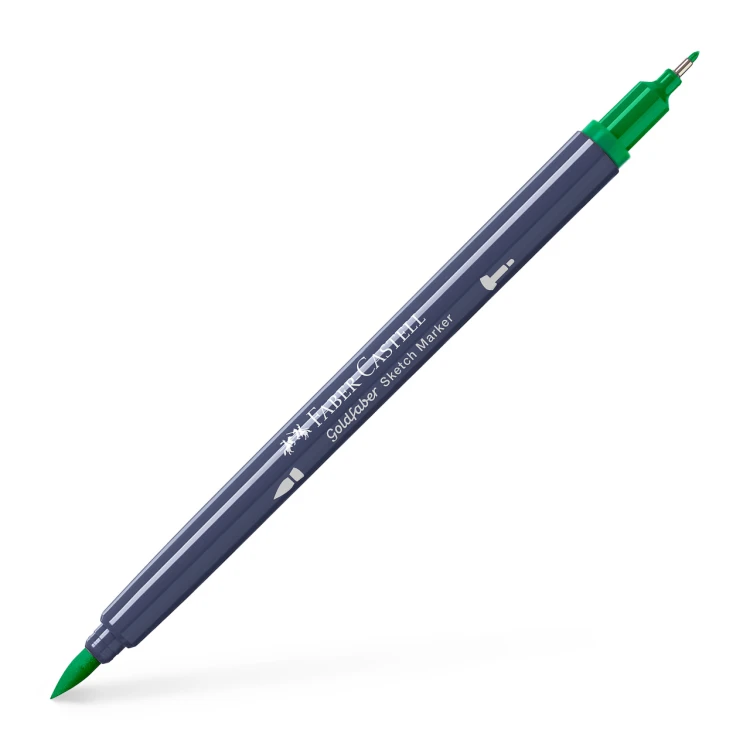Pisak goldfaber sketch dwustronny, kolor 316 Faber-Castell – zdjęcie 4