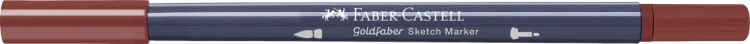 Pisak goldfaber sketch dwustronny, kolor 378 Faber-Castell – zdjęcie 3