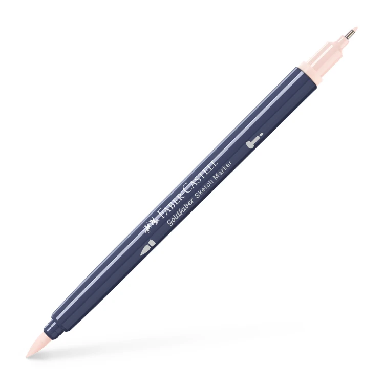 Pisak goldfaber sketch dwustronny, kolor 382 Faber-Castell – zdjęcie 4