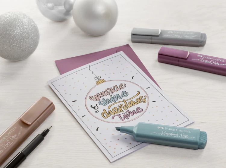 Zakreślacz 1546 metaliczny display 100 szt. Faber-Castell – zdjęcie 3