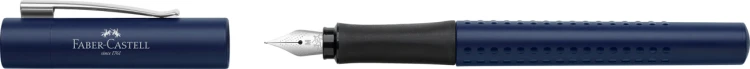 Pióro wieczne grip 2011 m granatowe Faber-Castell – zdjęcie 2