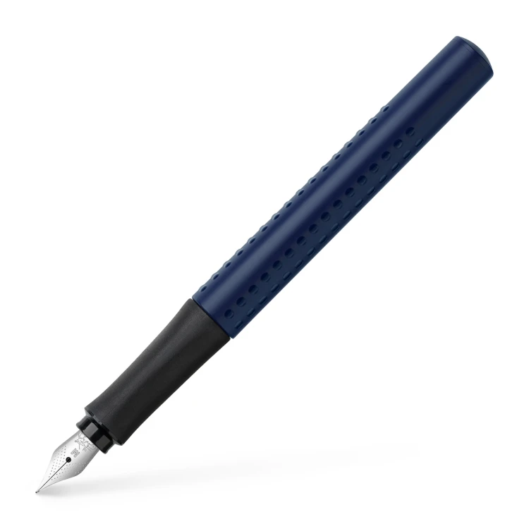 Pióro wieczne grip 2011 m granatowe Faber-Castell – zdjęcie 4