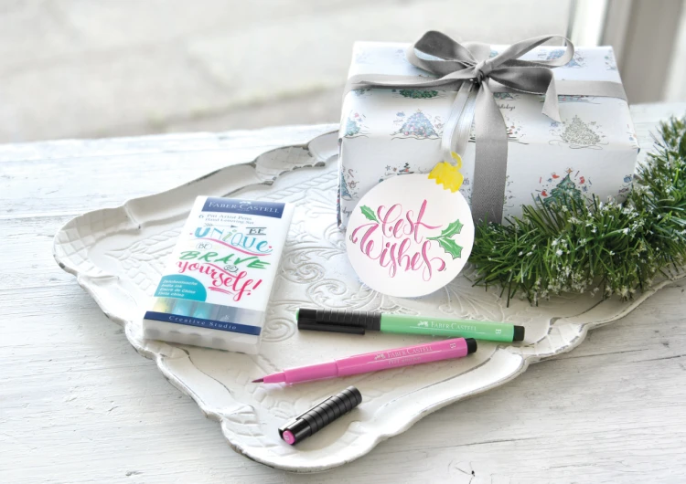 Zestaw pitt artist pen handlettering 6 szt. w etui, odcienie pastelowe Faber-Castell – zdjęcie 5