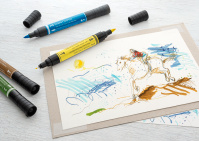 Pitt artist pen dwustronny kol. 175 Faber-Castell – zdjęcie 4