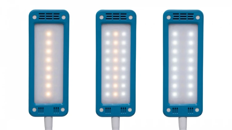 LAMPA BIURKOWA LED MAULpearly, możliwość regulacji światła NIEBIESKA – zdjęcie 5