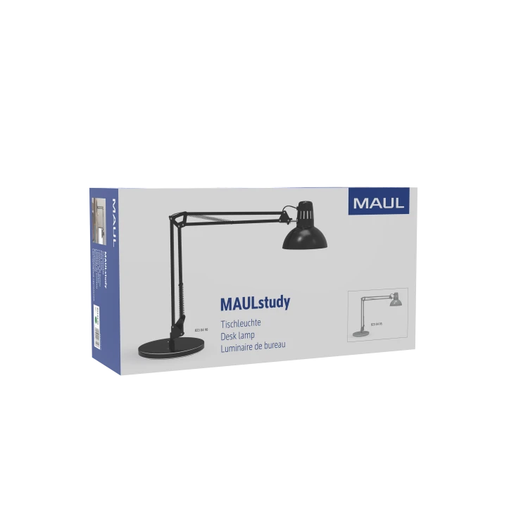 LAMPA BIURKOWA MAULstudy, SREBRNA – zdjęcie 2