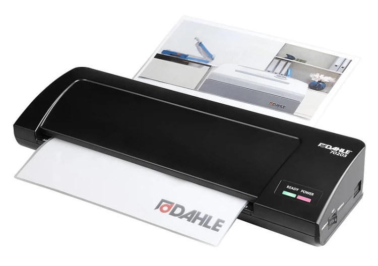 Laminator A3 Dahle 2 rolkowy moc 575 wczarny – zdjęcie 2