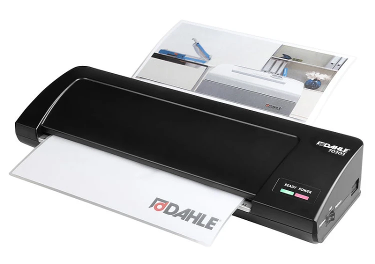 Laminator A3 Dahle 4 rolkowy moc 575 wczarny – zdjęcie 2