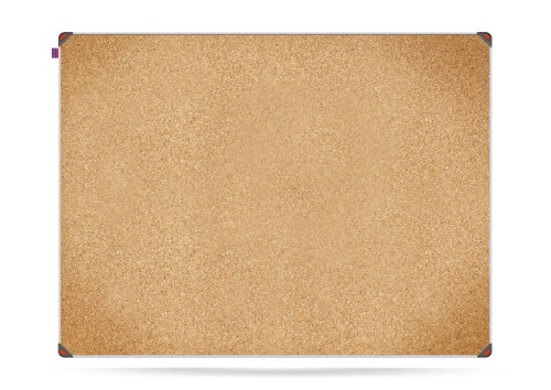 Tablica korkowa MemoBe idea EDGE, rama aluminiowa, 120x90 cm – zdjęcie 2