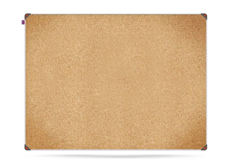 Tablica korkowa MemoBe idea EDGE, rama aluminiowa, 120x90 cm – zdjęcie 2