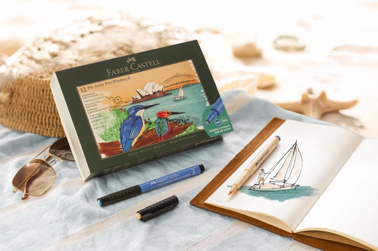 Zestaw pitt artist pen sydney 12 szt. Faber-Castell – zdjęcie 3