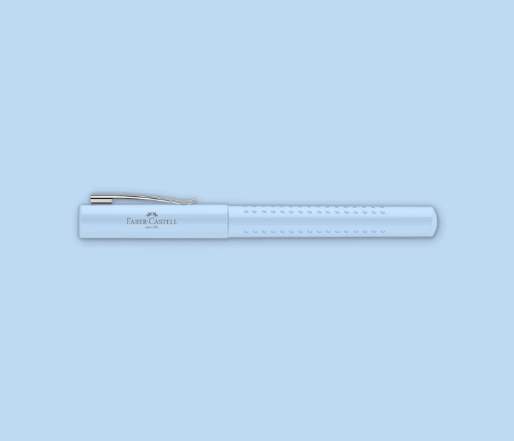 Pióro wieczne grip 2010 m sky blue Faber-Castell – zdjęcie 3