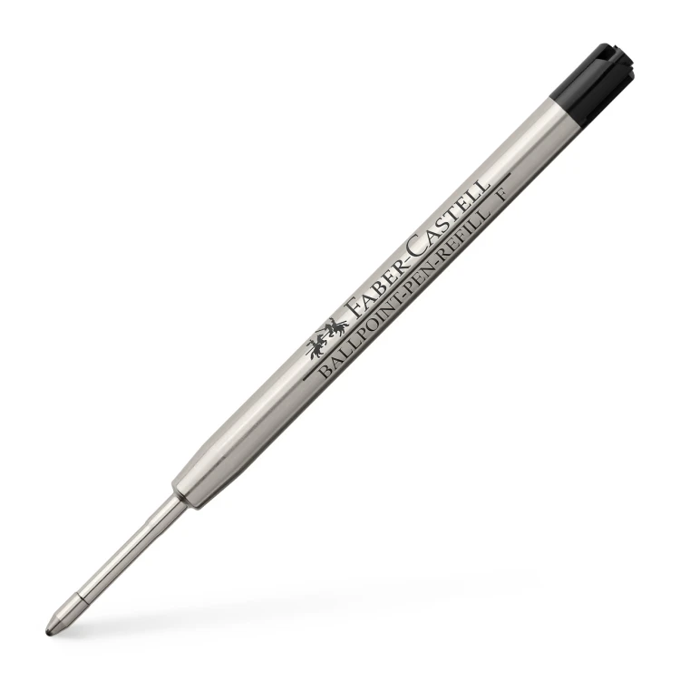 Wkład do długopisu f czarny Faber-Castell – zdjęcie 2