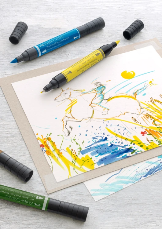 Pitt artist pen dwustronny display 120 szt. Faber-Castell – zdjęcie 3