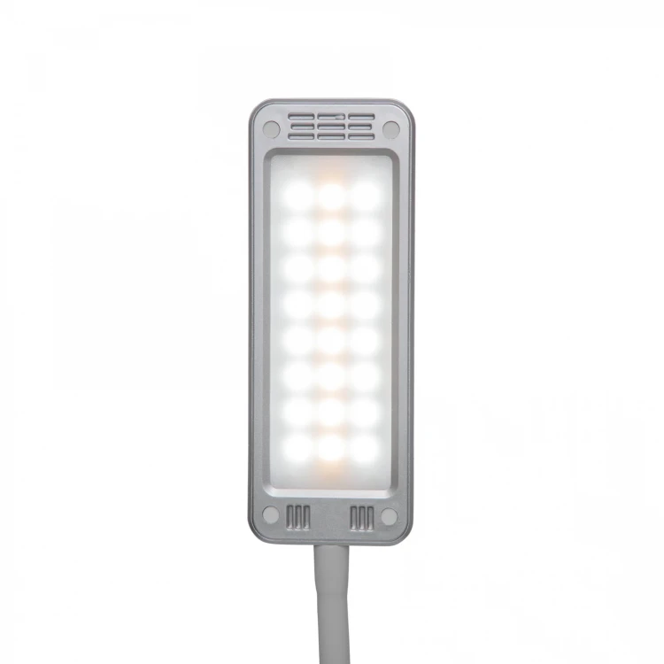 LAMPA BIURKOWA LED MAULpearly, możliwość regulacji światła SREBRNA – zdjęcie 4