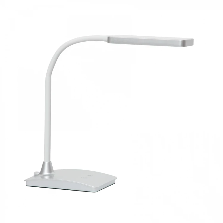 LAMPA BIURKOWA LED MAULpearly, możliwość regulacji światła SREBRNA – zdjęcie 6