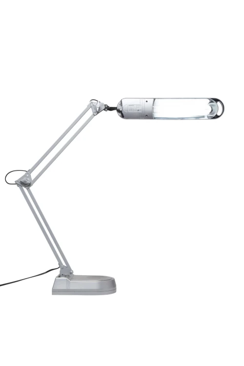 LAMPA BIURKOWA MAULatlantic ENERGOOSZCZĘDNA, SREBRNA – zdjęcie 2