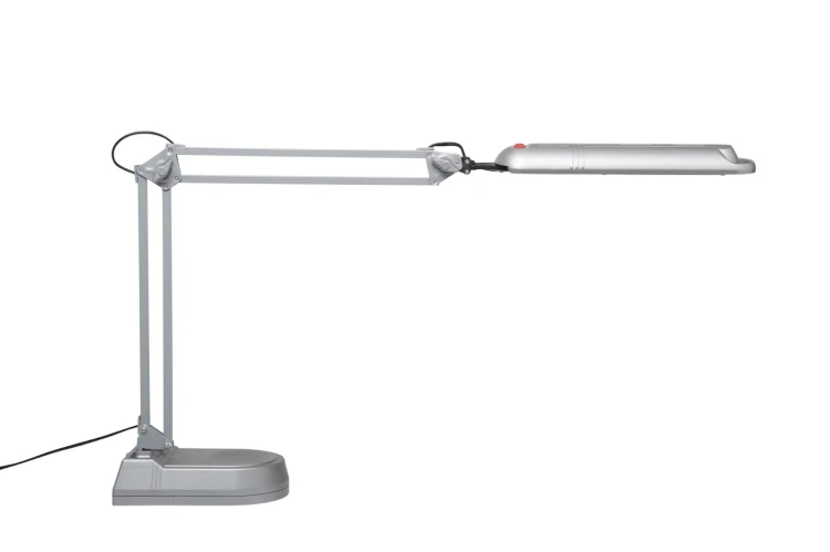 LAMPA BIURKOWA MAULatlantic ENERGOOSZCZĘDNA, SREBRNA – zdjęcie 3
