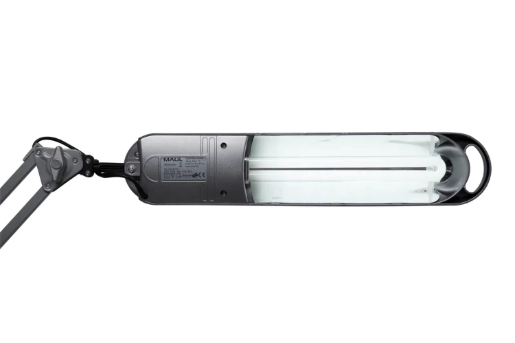 LAMPA BIURKOWA MAULatlantic ENERGOOSZCZĘDNA, SREBRNA – zdjęcie 6
