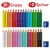 Kredki grippy opakowanie przedszkolne 32 szt. (2 szt. x 16 kol.) + 2 temperówki Faber-Castell – zdjęcie 3