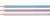 OŁÓWEK SPARKLE PEARLY JUMBO 3x24 KOL.(ROSE METALLIC, OCEAN METALLIC, VIOLET METALLIC) DISPLAY FABER-CASTELL – zdjęcie 2