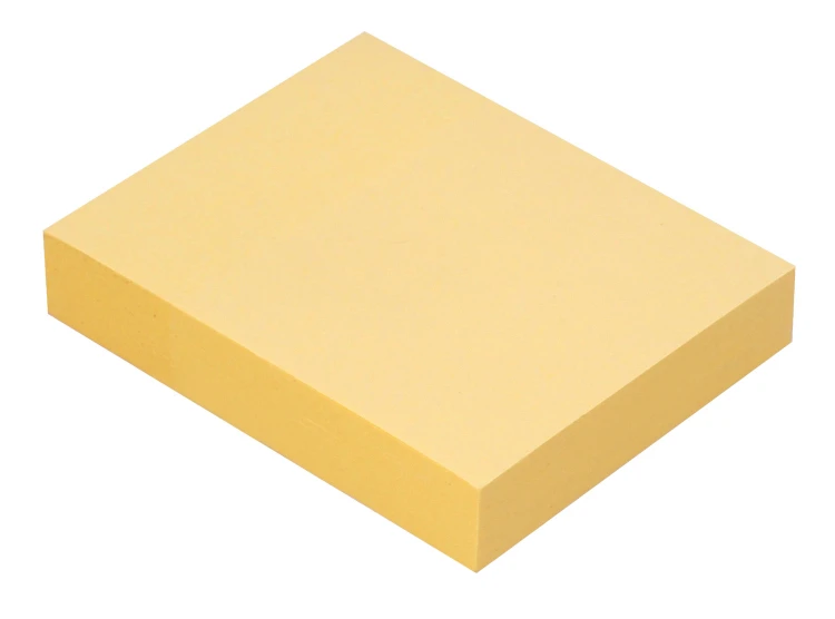 Karteczki samoprzylepne MemoBe, kolor żółty, 100 kart., 40x50 mm – zdjęcie 3