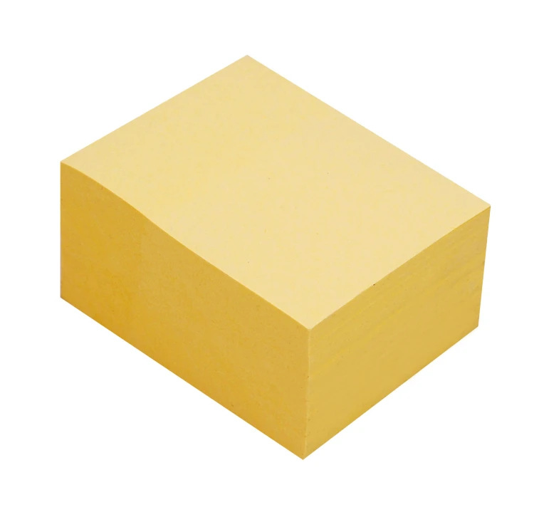 Karteczki samoprzylepne MemoBe, kolor żółty, 300 kart., 40x50 mm – zdjęcie 3