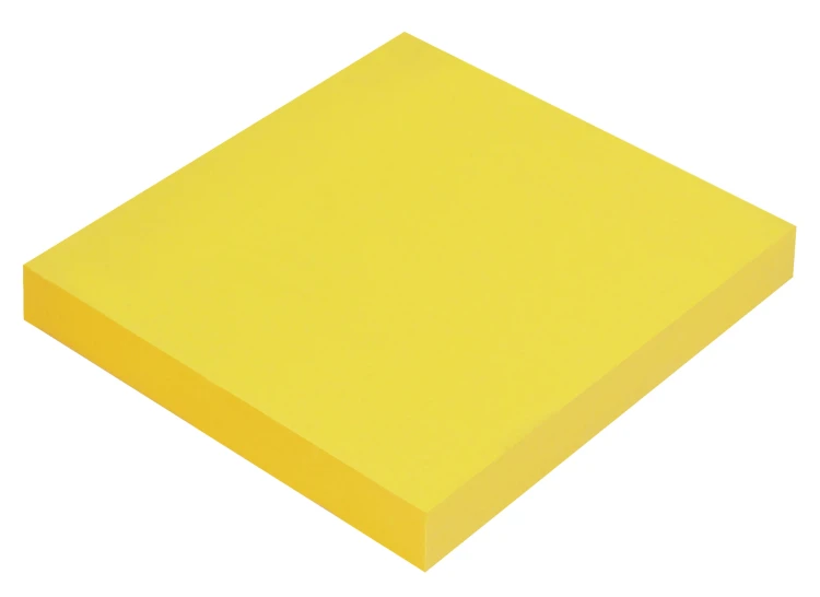Karteczki samoprzylepne MemoBe, neon żółty, 100 kart., 75x75 mm – zdjęcie 3
