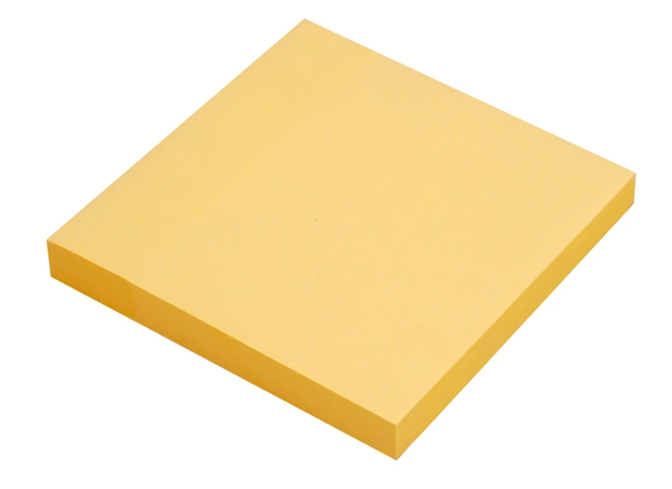 Karteczki samoprzylepne MemoBe, kolor żółty, 100 kart., 75x75 mm – zdjęcie 4