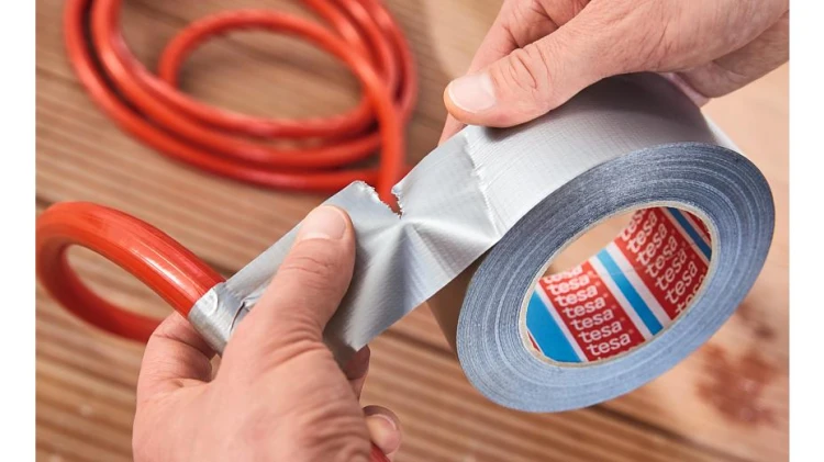 Taśma naprawcza tesa srebrna 25M x 50 mm – zdjęcie 5
