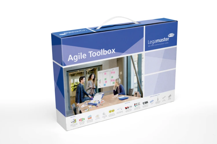 Zestaw akcesoriów do tablic legamaster agile toolbox – zdjęcie 2