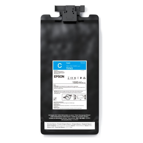 Tusz EPSON T51V200 C – błękitny (1500 ml)