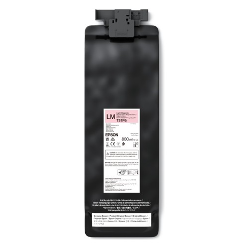 Tusz EPSON T51P600 LM – jasny purpurowy (800 ml)